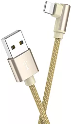 Кабель Borofone BX26 Express USB-A - Lightning 12w 2.4a 1м cable Gold - миниатюра 2 Кабель Borofone BX26 Express USB-A - Lightning 12w 2.4a 1м cable Gold - миниатюра 2