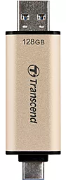 Флешка Transcend JetFlash 930C 128GB (TS128GJF930C) Silver - фото Флешка Transcend JetFlash 930C 128GB (TS128GJF930C) Silver
