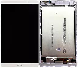 Дисплей для планшету Huawei MediaPad M2 8.0 (M2-801L, M2-802L, M2-803L) + Touchscreen with frame White