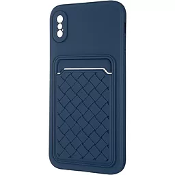Чехол Pocket Case iPhone X Dark Blue - миниатюра 2