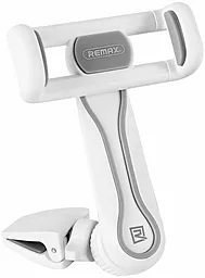 Держатель Remax Air Vent RM-C24 White / Grey - фото Держатель Remax Air Vent RM-C24 White / Grey
