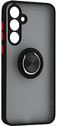 {"ru": "Чехол", "uk": "Чохол"} 1TOUCH Gingle Ring Case для Samsung Galaxy A55 5G (A555) Black