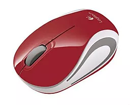 Компьютерная мышка Logitech Cordless M187 (910-002732) Red - миниатюра 3
