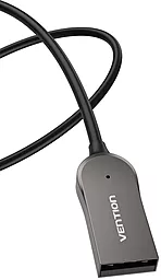 Bluetooth адаптер Vention Zinc Alloy Audio Receiver USB Car Bluetooth 5.0 1.5M Gray (NAGHG) - миниатюра 3