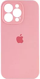 Чехол Silicone Case Full Camera для Apple iPhone 13 Pro Max  Light Pink