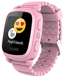 Смарт-часы ELARI KidPhone 2 с GPS-трекером Pink (KP-2P)