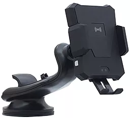 Автотримач з бездротовою зарядкою EasyLife WH-15 Fast Wireless Charger Car Holder Black
