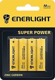 Батарейки Enerlight AA / R06 Super Power BL 4шт