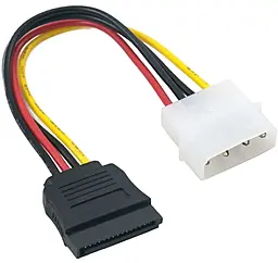 Шлейф (Кабель) ExtraDigital Serial ATA Power Cable, 18 AWG, 0.16m