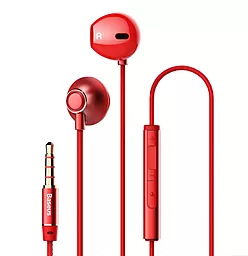 Наушники Baseus Encok H06 Red - фото Наушники Baseus Encok H06 Red