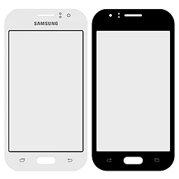 Корпусное стекло дисплея Samsung Galaxy J1 J100H White - фото Корпусное стекло дисплея Samsung Galaxy J1 J100H White