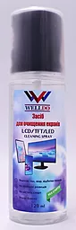 Засіб для чищення Welldo 120ml alcohol + microfiber (WDDCS120A)
