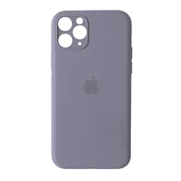 Чехол Silicone Case Full Camera для Apple iPhone 11 Pro Max Lavender Grey