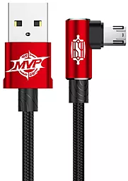 Кабель USB Baseus MVP Elbow micro USB Cable Red (CAMMVP-A09)