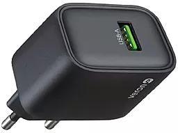 Сетевое зарядное устройство Veron VR-C15Q 18w QC3.0 home charger black - фото Сетевое зарядное устройство Veron VR-C15Q 18w QC3.0 home charger black