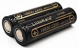 Акумулятор LiitoKala 18650 2200mah (Lii-22A) 1шт 3.7 V - мініатюра 3