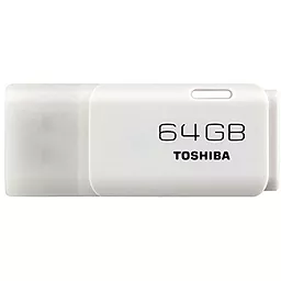 Флешка Toshiba USB 3.0 64GB U202 Hayabusa White (THN-U202W0640E4) - фото Флешка Toshiba USB 3.0 64GB U202 Hayabusa White (THN-U202W0640E4)