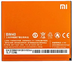 Акумулятор Xiaomi Mi2A (2012121) / BM40 (2030 mAh) 12 міс. гарантії - мініатюра 2