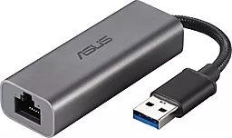 Сетевая карта Asus USB3.2 - RJ45 2500 Mbps 0.15м серый (USB-C2500) - фото Сетевая карта Asus USB3.2 - RJ45 2500 Mbps 0.15м серый (USB-C2500)