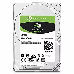 Жесткий диск Seagate BarraCuda 4 TB 2.5 (ST4000LM024) - фото Жесткий диск Seagate BarraCuda 4 TB 2.5 (ST4000LM024)