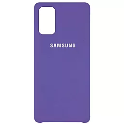 Чехол Epik Silicone Cover (AAA) Samsung G985 Galaxy S20 Plus Elegant Purple