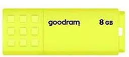 Флешка GooDRam UME3 USB 2.0 8GB Yellow (UME2-0080Y0R11) - мініатюра 2