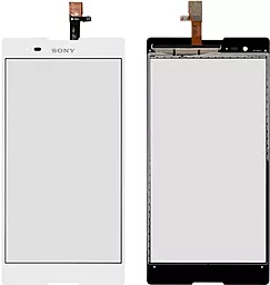 Сенсор (тачскрин) Sony Xperia T2 Ultra D5303, D5306, D5322 White - фото Сенсор (тачскрин) Sony Xperia T2 Ultra D5303, D5306, D5322 White