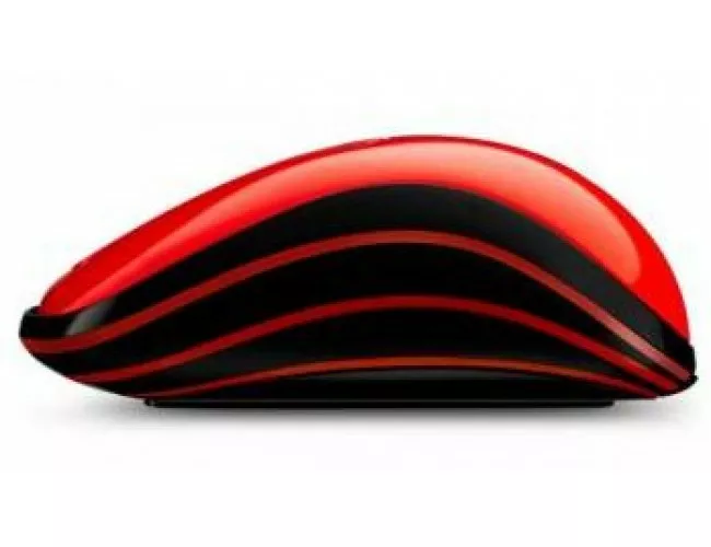 Компьютерная мышка Rapoo Wireless Touch Mouse T120p Red - фото 2