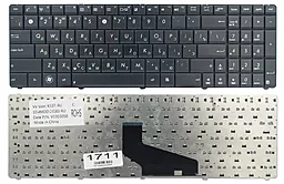 Клавіатура для ноутбуку Asus X53 A53 K53 K73 X73 Series US 70-N5I1K1000 чорна