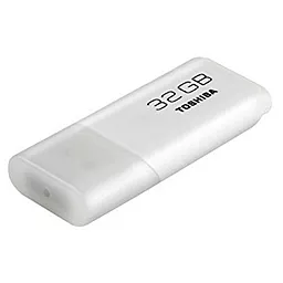 Флешка Toshiba 32GB Hayabusa White USB 2.0 (THN-U202W0320E4) - миниатюра 2