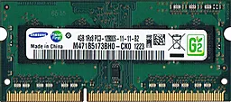 Оперативная память для ноутбука Samsung SoDIMM DDR3 4GB 1600 MHz (M471B5173BHO-CKO)