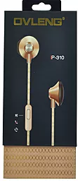 Навушники OVLENG IP-310 Rose/Gold - мініатюра 4
