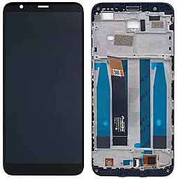 Дисплей Meizu M8c, M8c Lite (M809, M810) с тачскрином и рамкой, Black - фото Дисплей Meizu M8c, M8c Lite (M809, M810) с тачскрином и рамкой, Black