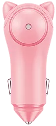 Автомобильное зарядное устройство Baseus Adorkable Pink (CCALL-DM04)