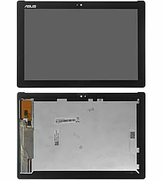 Дисплей для планшету Asus ZenPad 10 Z300C, Z300CG, Z300CL (жовтий шлейф, #CLAT101WR61XG, CLAA101WR61 XG) + Touchscreen (original) Black