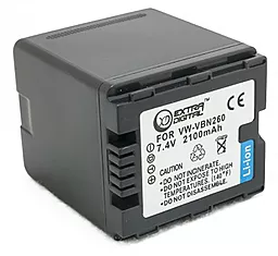 Акумулятор для відеокамери Panasonic VW-VBN260 (2100 mAh) BDP2594 ExtraDigital