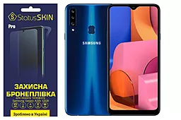 Защитная пленка StatusSKIN Pro Samsung A207 Galaxy A20s Clear - фото Защитная пленка StatusSKIN Pro Samsung A207 Galaxy A20s Clear