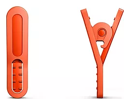Навушники Philips ActionFit SHQ3305OR/00 Mic Orange/White - мініатюра 3
