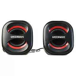 Колонки акустические Greenwave SA-225 Black/Red - фото Колонки акустические Greenwave SA-225 Black/Red