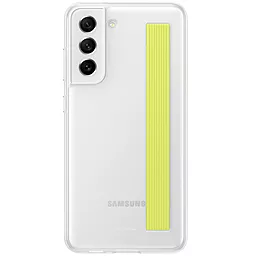 Чехол Samsung Clear Strap Cover Galaxy S21 FE (G990) White