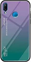 Чехол 1TOUCH Gradient HELLO Xiaomi Redmi 7 Purple