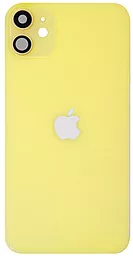Задняя крышка корпуса Apple iPhone 11 со стеклом камеры Original Yellow