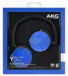 Навушники Akg Y50BT Blue (Y50BTBLU) - мініатюра 8