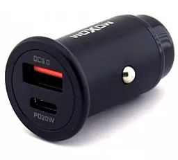 Автомобільний зарядний пристрій MOXOM MX-VC11 USB C-A PD/QC3.0 20W Black