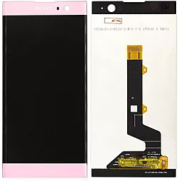 Дисплей Sony Xperia XA2 (H3113, H3123, H3133, H4113, H4133) с тачскрином, оригинал, Pink