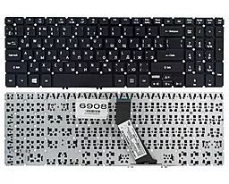 Клавіатура для ноутбуку Acer Aspire V5-552 V5-552G V5-572 V5-573 V7-581 V7-582 без рамки Прямий Enter чорна