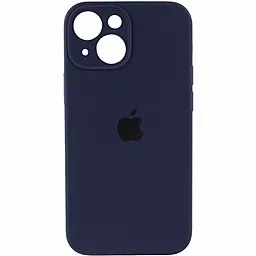 {"ru": "Чехол", "uk": "Чохол"} Silicone Case Full Camera для Apple iPhone 15 Dark Blue