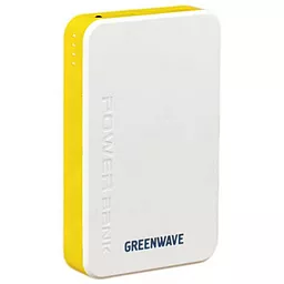 Повербанк Greenwave TD-60 10000mAh White/Yellow (R0014030)