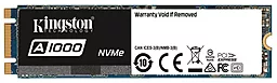 SSD Накопитель Kingston A1000 240 GB M.2 2280 (SA1000M8/240G) - фото SSD Накопитель Kingston A1000 240 GB M.2 2280 (SA1000M8/240G)