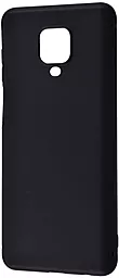 Чохол 1TOUCH Silicone 0.5 mm Black Matt для Xiaomi Redmi Note 9S, Note 9 Pro Black